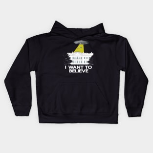 The Universe against Trump - I want to believe Kids Hoodie